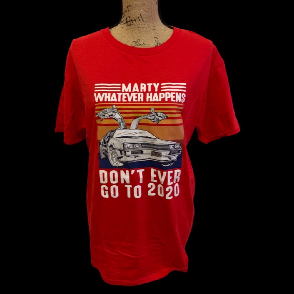 New Back to the Future Funny Tee Shirt L
